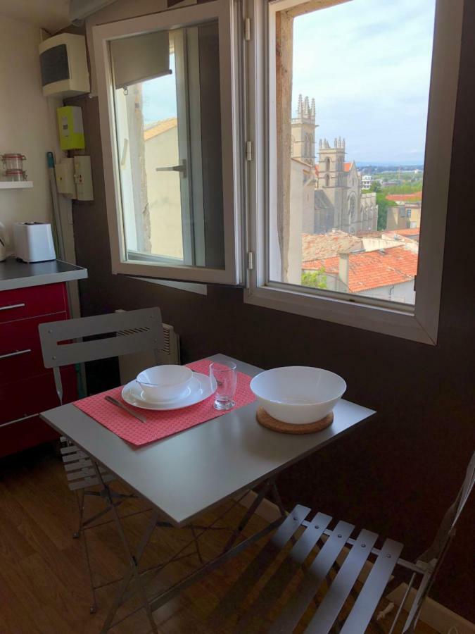 Sous Le Toit Pres De La Cathedrale St.Pierre Apartment Montpellier Luaran gambar
